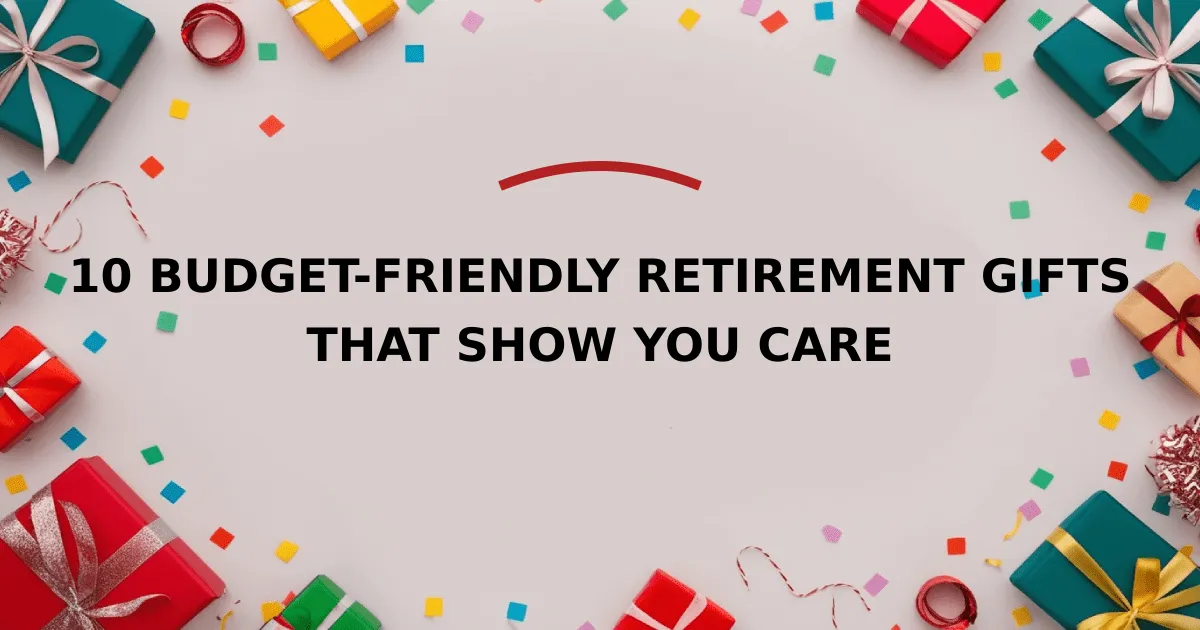 10 Budget-Friendly Retirement Gifts That Show You Care